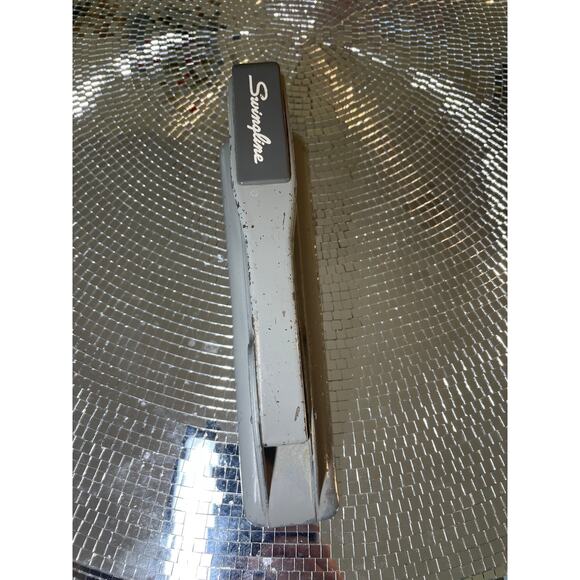 Vintage Swingline Stapler Gray 747 Mid Century Modern USA 8 in - Picture 7 of 9